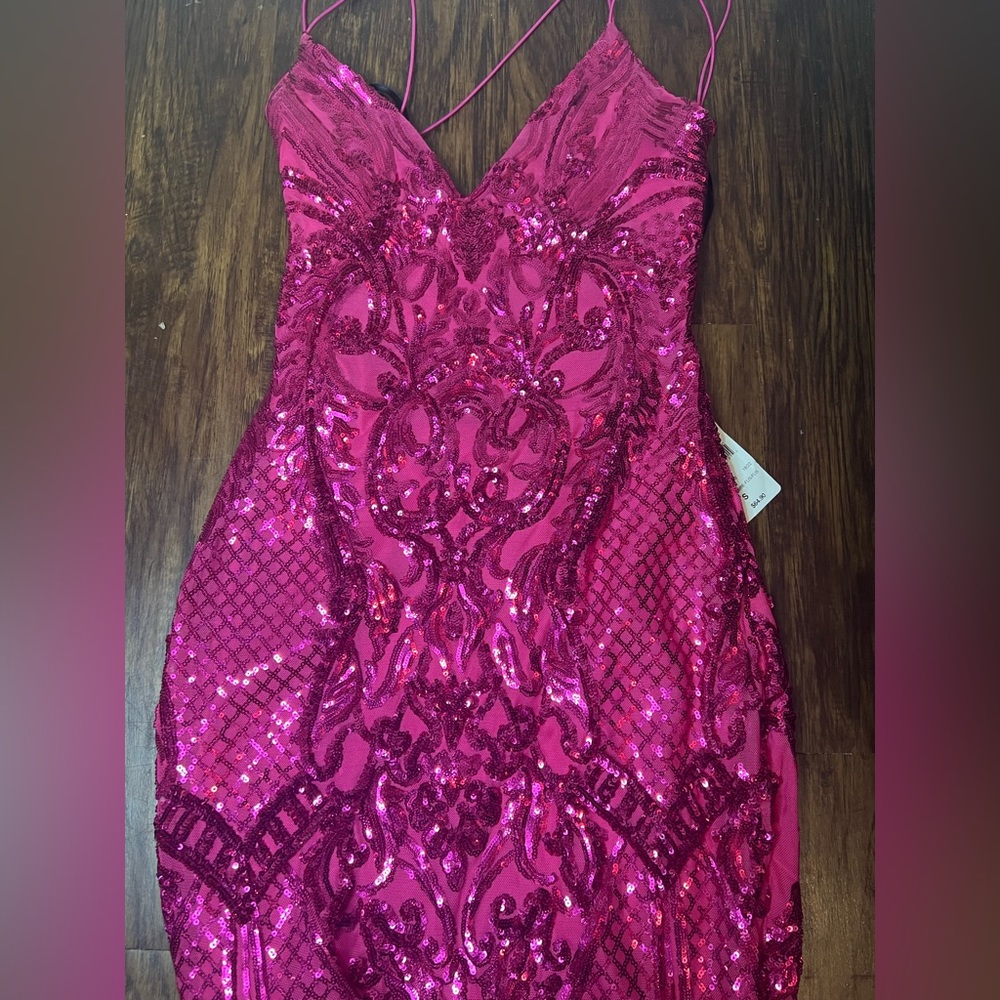 Windsor Homecoming pink dress